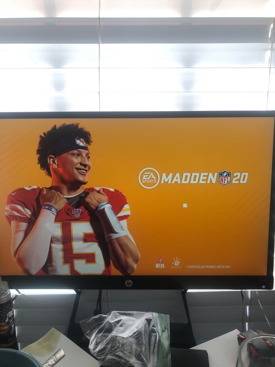 JeremyDarwent's tweet photo. So hype #Madden20 https://t.co/dtn0wHktSZ