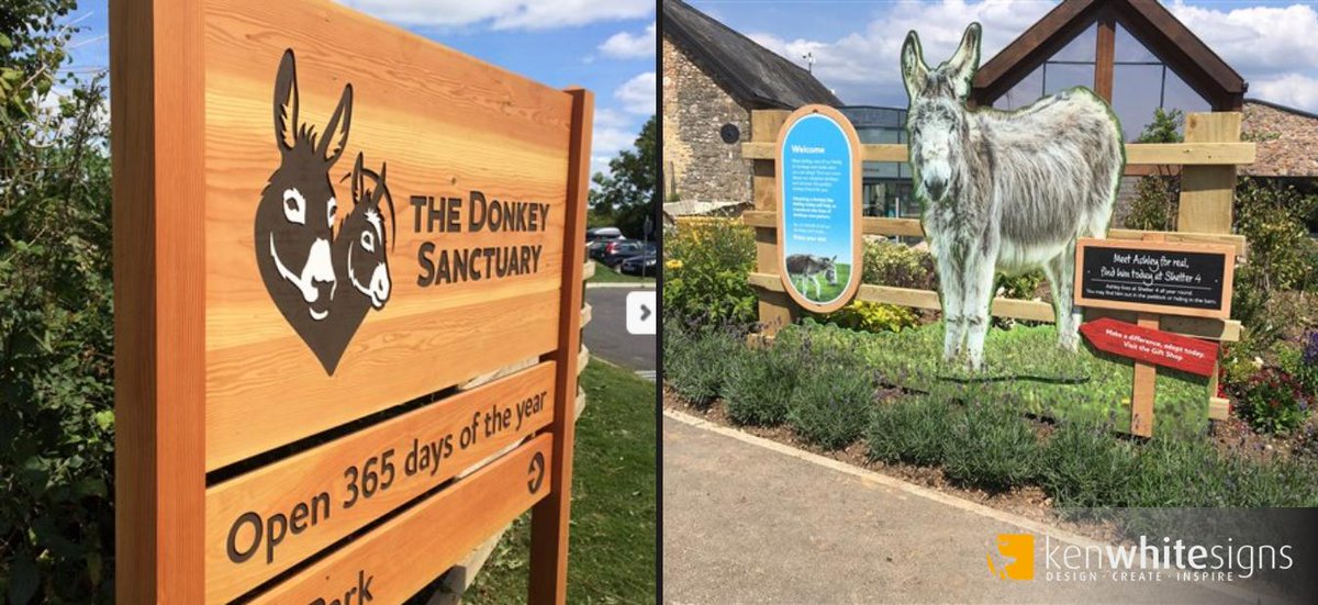 kenwhitesigns's tweet image. It&apos;s officially the #Summer holidays! 🙌🏻☀️ That means a trip to the @SidmouthDonkeys Donkey Sanctuary! It makes for a lovely day out and it&apos;s such a worthwhile cause. 

Keep a lookout for our signage, it will be hard to miss! bit.ly/2LH0tYe #devonhour #devonpixels