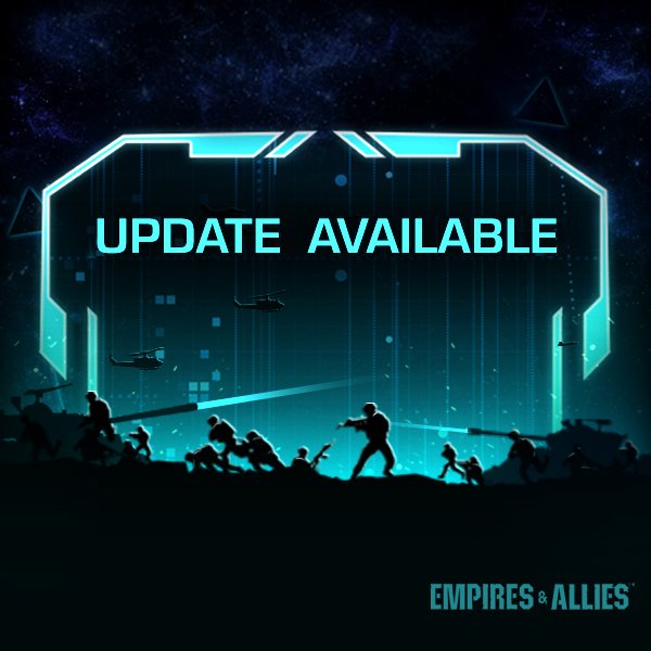 Stay updated, Commanders! We strive to make your game fun and entertaining, so update #EmpireAndAllies from your App Store/Play Store now and experience the battle!