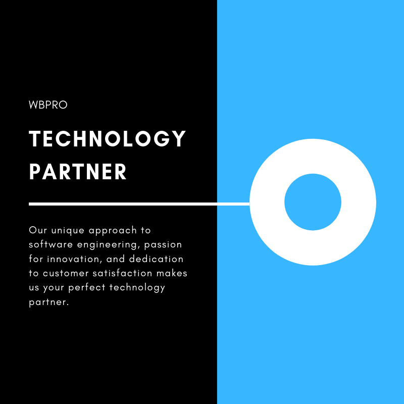 WBPRO's tweet photo. Our unique approach to software engineering, passion for innovation, and dedication to customer satisfaction makes us your perfect technology partner.  #wbpro #softwaredevelopment https://t.co/PPVo4Y8cxR