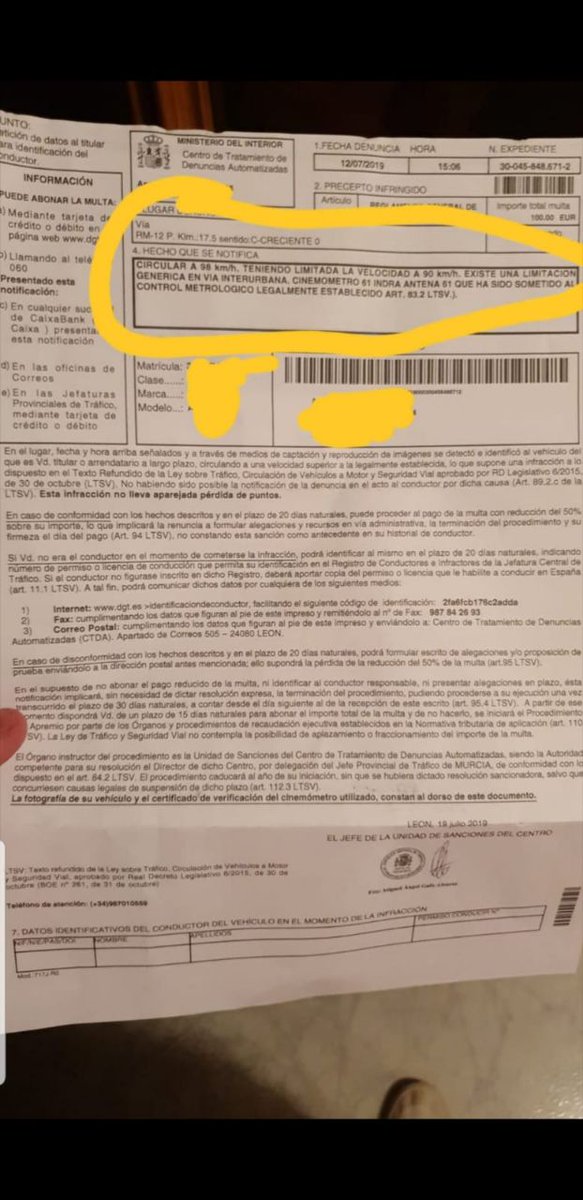 PenchoEfese1's tweet photo. Ojito los q vais a La Manga.
Aunque los discos dicen 100 km/h con la nueva ley d tráfico es 90 y están multando con el radar q hay antes d Trips y también con el radar móvil. https://t.co/fde1pD6Oi4