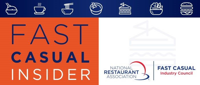 The new 10-episode Fast Casual Insider podcast series should be in your list. Produced by the National Restaurant Association, it focuses on the advice + experiences of industry experts. Learn more at bit.ly/2XSQQr2 Available also at Spotify + Google and Apple Podcasts