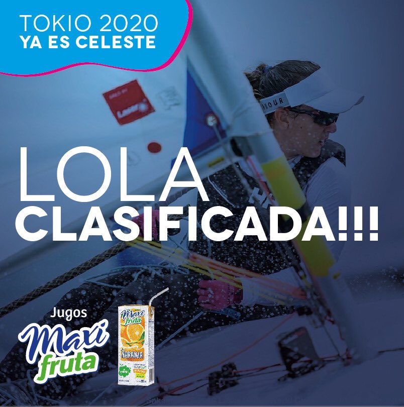 MaxiFruta's tweet photo. Felicitaciones @LolaMoreira399 👏👏👏💪💪💪 🇺🇾 🇺🇾 🇺🇾
Clasificada a los Juegos Olímpicos de Tokio 2020 !!! https://t.co/wsu71FRXCm