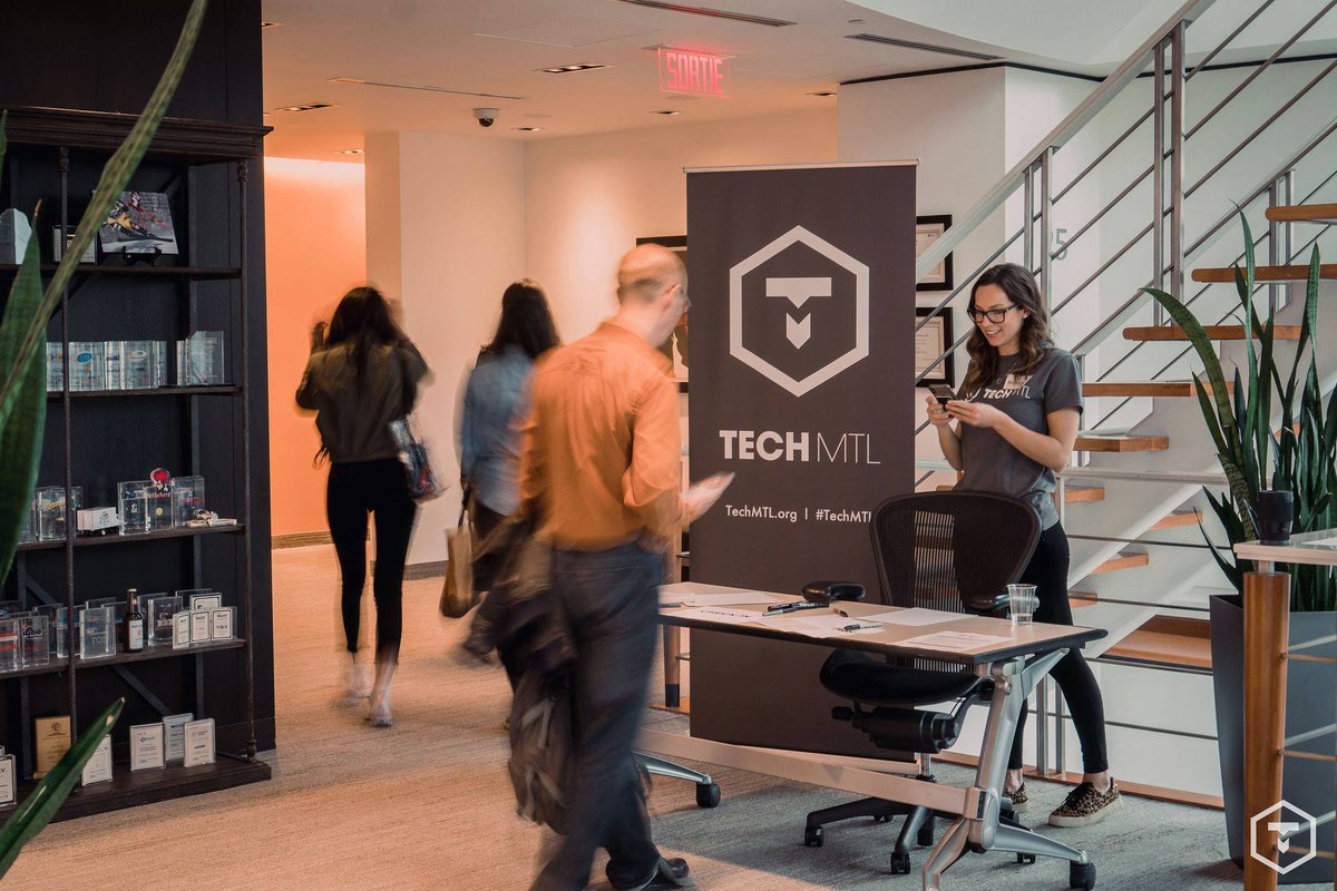 TechMTLOrg's tweet image. Be sure to join the #TechMTL mailing list to keep up to date with upcoming events, job opportunities, and news 🚀mailchi.mp/f58a06ea2cce/t…