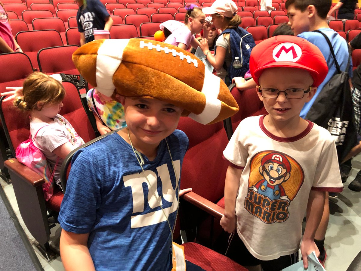 CommackSchools's tweet photo. Commack SCOPE Summer Explorations Funny Hat & Hair Day 2019! #MackSummer https://t.co/xfxl72xwaz