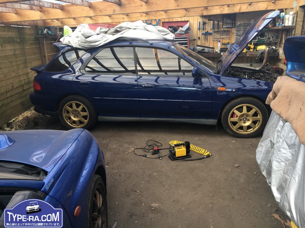 The 555 wagon moved for the first time this year!