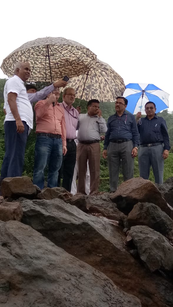 CWCOfficial_GoI's tweet photo. Inspection of #Teware Dam breach 
https://t.co/rD9UAlKHop https://t.co/3mVHjWQWnH