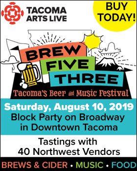 JazzNBluesMusic's tweet photo. Coming Soon!!! #BrewFiveThree is happening in downtown #Tacoma on Aug. 10. Show and ticket info can be found here: https://t.co/u8XwwrovDr #LiveMusicNorthwest 
@TacomaArtsLive @mirrorgloss @ColumbiaBankNW @wyndestinations @knkxfm @OBeeCU @walottery @UW https://t.co/KUijhtpz4S