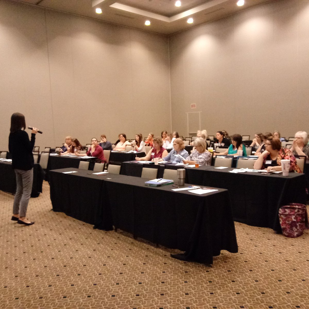 gaylarandel's tweet photo. @KSFCSEd #superweek2019 #earlychildhood workforce update #kccto #KSDEearlychildhood #kindergartenreadiness #KESA @KSDEcte @SayYEStoFCS https://t.co/D2HXYqys9e