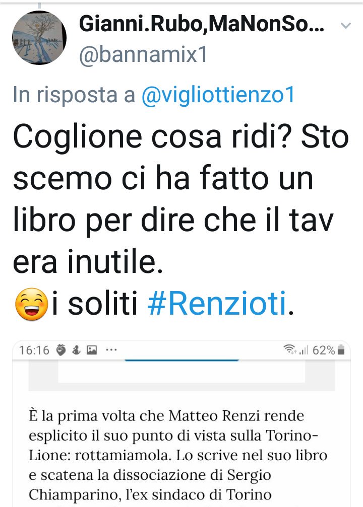 vigliottienzo1's tweet photo. @bannamix1 @AieieBrazov3 Hai ragione c'è poco da ridere.
La propaganda elettorale diceva:
#NoTap e alla fine #SiTap;
#NoIlva e alla fine #SiIlva;
#NoTav e alla fine #SiTav;
#NoLadri in Parlamento e alla fine vi alleate con un #PARTITO che per magia ha fatto scomparire 49milioni di €uro.
😭😭😭😭😭😭 https://t.co/DLrXTx0x67