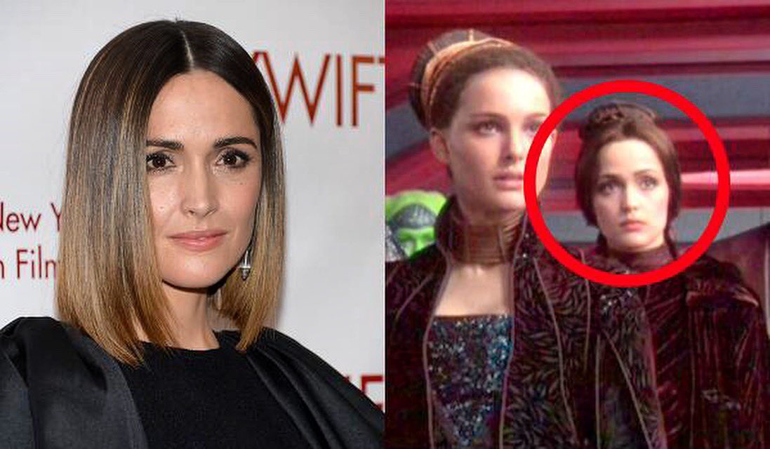 Happy Birthday Rose Byrne! (Dormé in Attack of the Clones). 