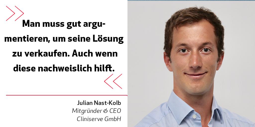 Besonders in Krankenhäusern ist die Finanzierung ein schwieriges Thema. Das wirkt sich auch auf unsere #Startups aus. Das Team von @Cliniserve hat einen Weg gefunden, mit den Anforderungen der #Gesundheitsbranche umzugehen.