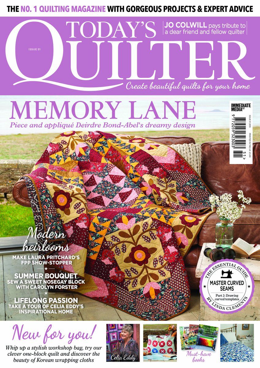 Massive thanks to <a href="/todaysquilter/">Today's Quilter</a> for supporting #quiltsincaehir by donating a 6 month print subscription as one of this year's prizes :D #outdoorquiltsexhibition #quilts #realmidwales #outdoorevent #augustbankholiday