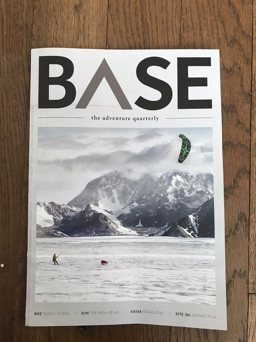 “A friend, <a href="/hazel_findlay/">Hazel Findlay</a> once defined adventure in a striking phrase: “you’ve left your own comfort zone and you’re among numerous unknowns”. In her terms, I was unknowingly in the middle of an adventure.”  😊my article in print in the first edition of BASE mag 👍🏻<a href="/Arcteryx/">Arc'teryx</a>