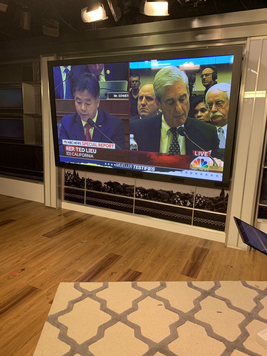 AlisonMorrisNOW's tweet image. Congressman @tedlieu establishes 3 elements of obstruction of justice but Mueller says he doesn’t subscribe to what Lieu is trying to prove.