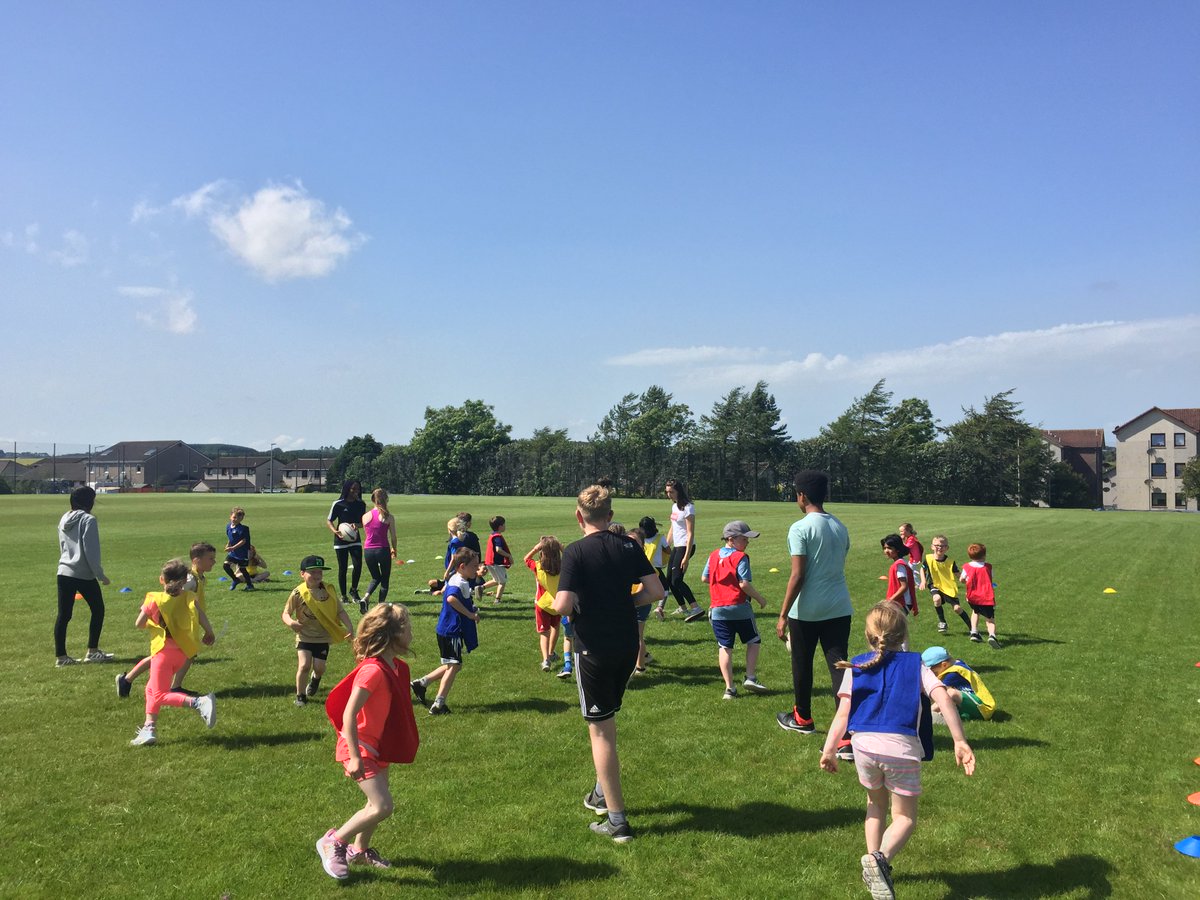 We’ve had great fun learning from our @PortyAcad pupil volunteers over the last two days at the Portlethen Summer holiday programme!

#activeschoolsporty #leadership #feelslikesummer