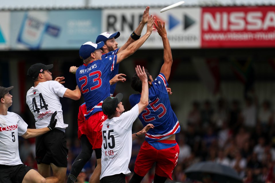 Already miss cheering on the <a href="/USAUltimateU24/">USA Ultimate U24</a> team as they make big plays? We've got you covered with highlights from @wfdfwu24uc! Go to our YouTube to watch: youtube.com/playlist?list=…. #USAUltimate #PullForUS