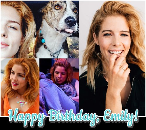 Happy birthday to this special lady Emily bett Rickards enjoy your day and many more            