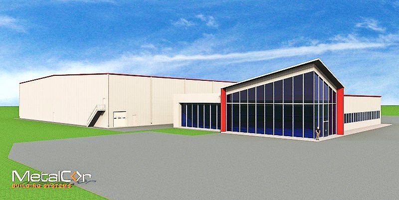 MetalCorBS's tweet photo. Phase 2 of the ITPS project (office retrofit) in London, Ontario is coming along! #metalcorbuilding #preeng #hangar https://t.co/cThgx3uOrP