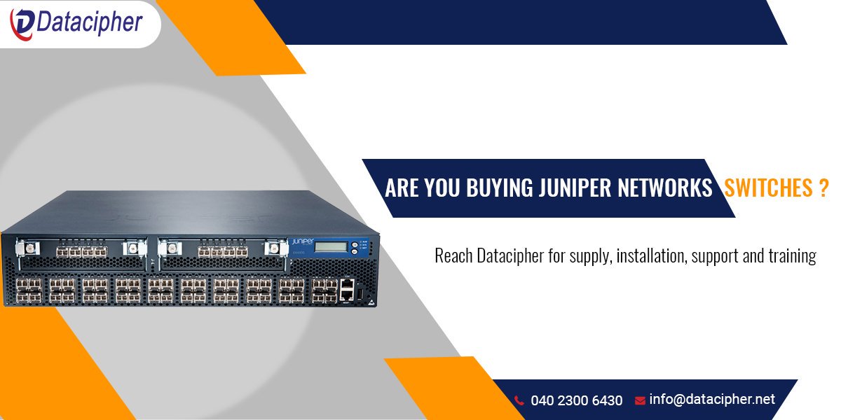 datacipher's tweet photo. Are you interested in buying #JuniperNetworks Switches? Reach #Datacipher for supply, installation, support and training ✆ 04023006430 or ✉ info@datacipher.net or visit: https://t.co/gn0cpCORfB
#JuniperEXSeries #JuniperSwitchEX2200 #JuniperSwitchesConfiguration https://t.co/SskZfiyR81