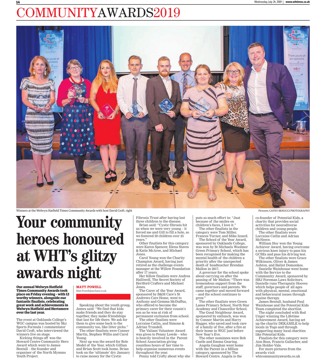 WHTCommunity's tweet image. Congratulations to our 2019 winners! Take a look at today's @whtimes to read the full coverage.

You can view online our e-edition here➡️ whtimes.co.uk/home/e-edition/