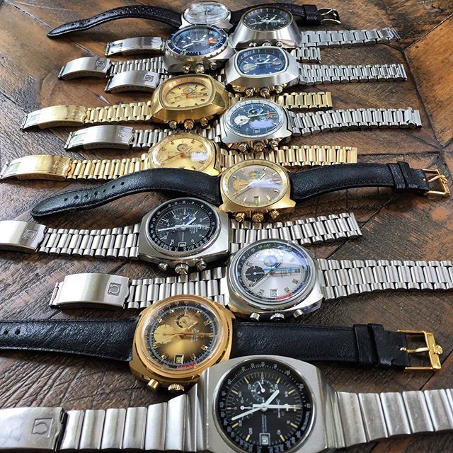 Calibre1040's tweet photo. A complete collection of Omega 1040/1041 chronographs
#watchfam #watchesofinstagram #reloj #montres #uhr #calibre1040 #omega #omegawatches #seamaster #speedmaster #vintageomega #speedmasterprofessional #vintageseamaster #vintagespeedmaster #speedmast… https://t.co/rsJa7NELVY https://t.co/1Yj56TnDMZ