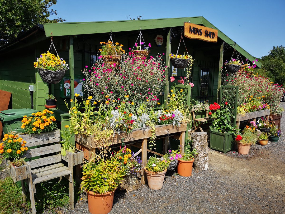 The Shipley Men's Shed looks like a flower show!
<a href="/UKMensSheds/">UK Men’s Sheds Association</a> #horsham #mensshed <a href="/AgeUKHorshamD/">AgeUKHorshamDistrict</a>