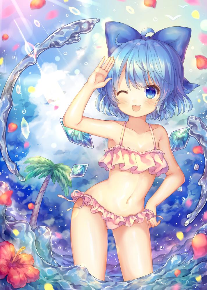 チルノ(東方Project) 「チルノと夏休み! 」|coa🌷例大祭う-20aのイラスト