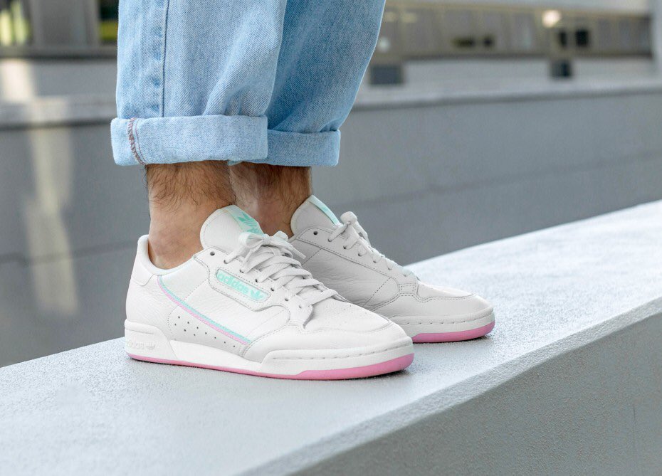 adidas originals continental 80 pastel sneaker