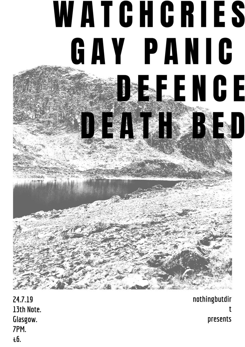 Thank you to everyone who checked us out at @templeofboomLDS 🌕 Shout outs to Fidget, Cattle and Gay Panic Defence 🌈 a special thank you to the It's Only Misery Promotions crew for being incredible hosts 💜 we play the 13th Note in Glasgow tonight!  📷 by Miley Stevey