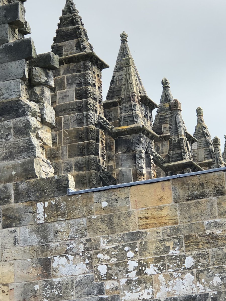 bcmcgcav's tweet photo. Searching for the #HolyGrail at #RosslynChapel. And, in true engineering spirit, lovin’ me some #flyingbuttresses. https://t.co/Ngr2xKPgwz