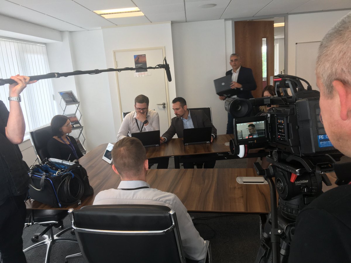 YorktelEU's tweet image. Recent filming showing how we&apos;re helping #DigitalWorkplaceTransformation see where you journey could take you