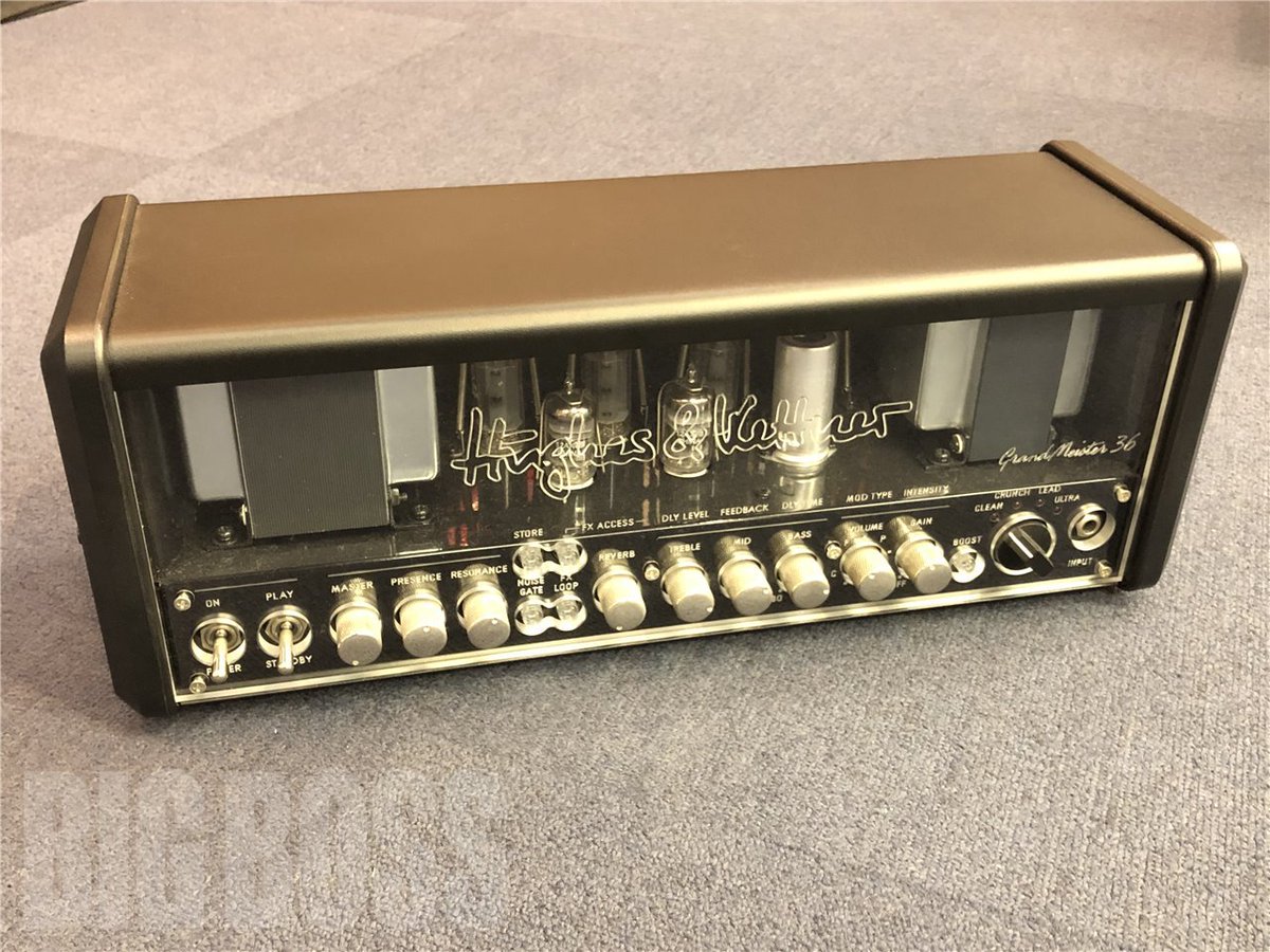 BIGBOSSekimae's tweet image. 【中古品】H&amp;amp;K GM36 Headに専用フットコントローラー、リモート・コントローラーがセットになったお買い得中古品
Hughes&amp;amp;Kettner GrandMeister36 Head &amp;amp; FSM432 MkIII &amp;amp; WMI-1 Set（中古/送料無料）【楽器検索デジマート】 digimart.net/cat12/shop1960… #digimart #お茶の水