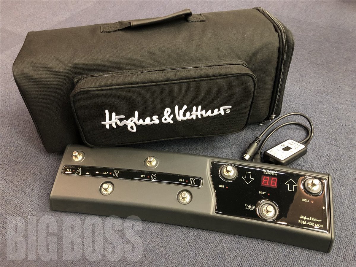 BIGBOSSekimae's tweet image. 【中古品】H&amp;amp;K GM36 Headに専用フットコントローラー、リモート・コントローラーがセットになったお買い得中古品
Hughes&amp;amp;Kettner GrandMeister36 Head &amp;amp; FSM432 MkIII &amp;amp; WMI-1 Set（中古/送料無料）【楽器検索デジマート】 digimart.net/cat12/shop1960… #digimart #お茶の水