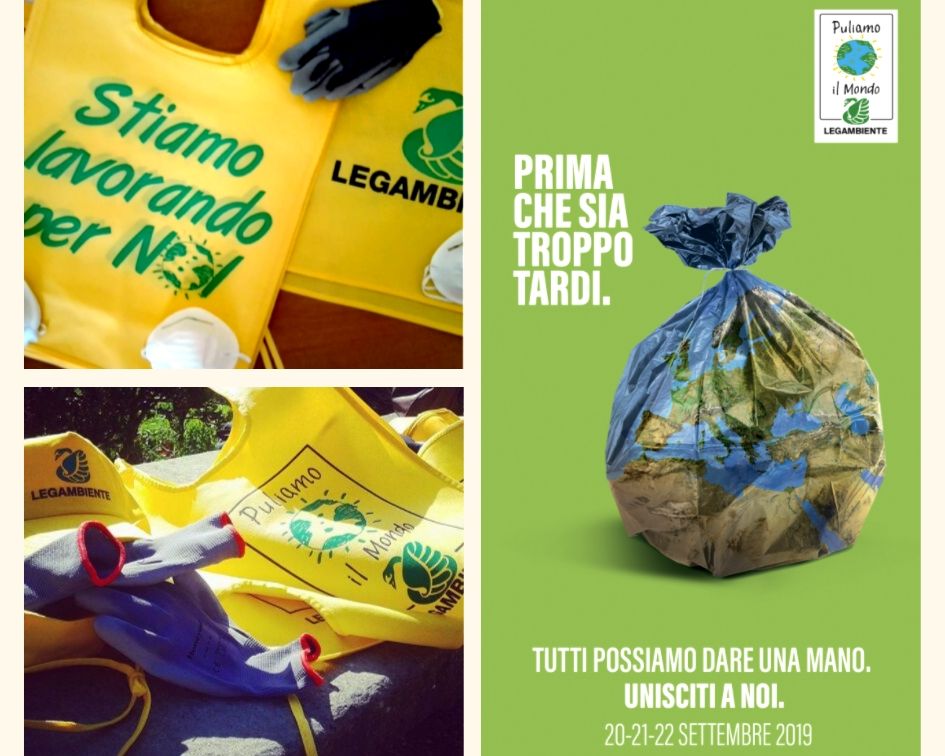 Legambiente's tweet photo. Prima che sia troppo tardi, rimbocchiamoci le maniche!
Il 20-21-22 settembre, #puliamoilmondo, insieme.

👉https://t.co/anL8FcT9og👈 https://t.co/dPayFj3caZ