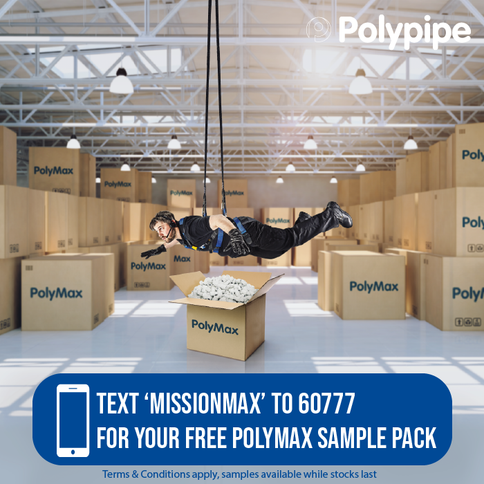 PolypipeTrade's tweet photo. #Free PolyMax samples packs!

Try before you buy, get some more bits for your next install, great for apprentices or colleges!

All you have to do is text 'MissionMax' to 60777.

#PlasticPlumbing #PushFit #Sample https://t.co/IhuV1TJBQw