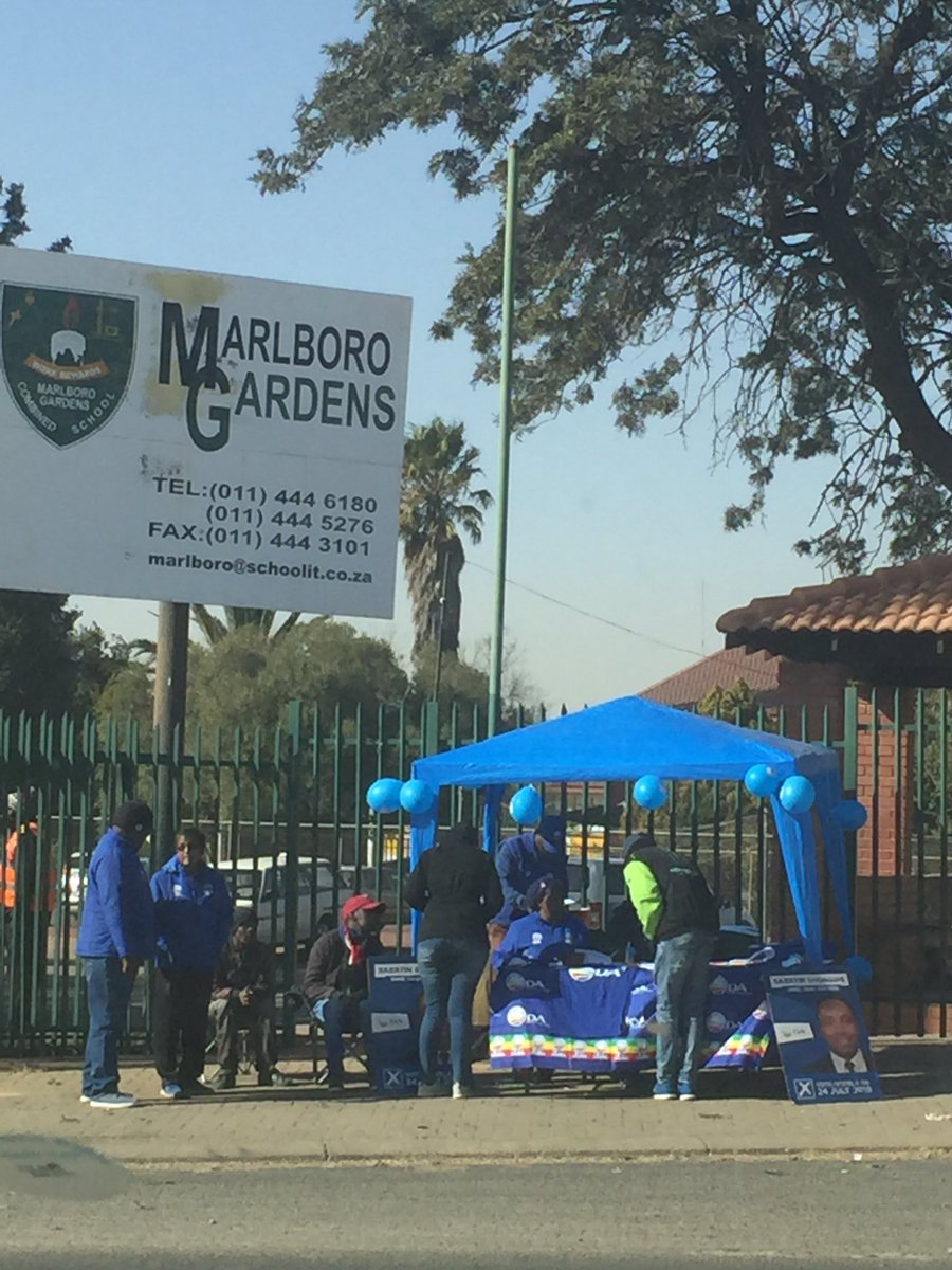 CoJSpeaker's tweet photo. I’m conducting oversight in the wards holding by-elections in @CityofJoburgZA. This is to ensure that voting takes place smoothly and most importantly fairly. #MakeYourMark https://t.co/eNULmssDR1