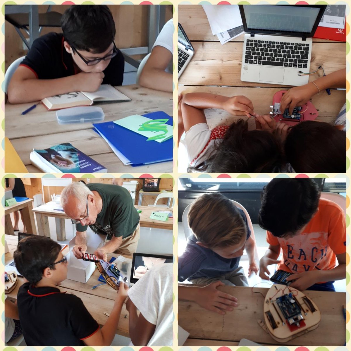 De Zomerschool Utrecht 2019 is in volle gang. Groep 7 op de Anne Frankschool bouwt een robot!