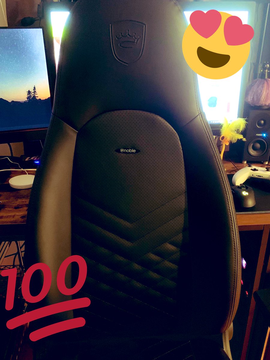 Heartbeat ハービー On Twitter ずっとイスを探していたんだけど ようやく好みのタイプ見つけました Noblechairs Icon スーパーラグジュアリー Https T Co Ylt4huhixj Noblechairsicon Noblechairs Https T Co Idfxpnf1tl