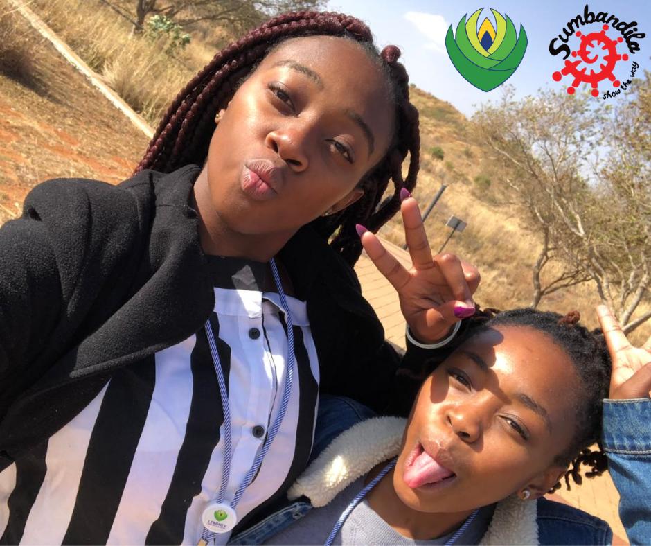 Two of our residential students, Medlinah Mugiyo and Nyiko Ngobeni were invited to attend the annual Lebone II - College of the Royal Bafokeng leadership camp in North West last month. @LeboneCollege
