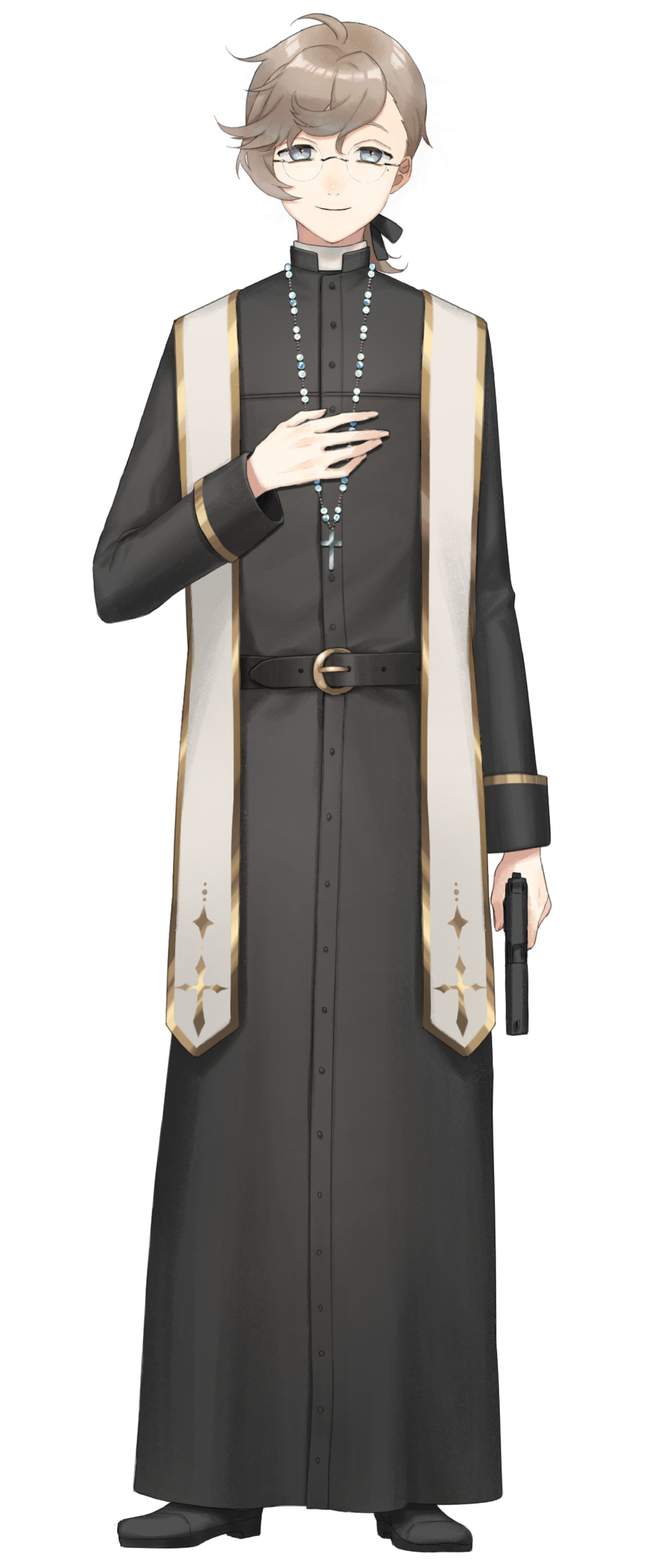 Vtuber にじさんじ 叶 神父 コスプレ衣装