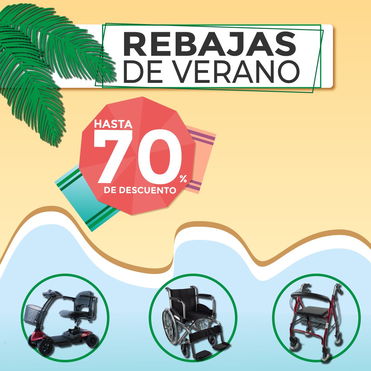GrupoQueralto's tweet photo. Desde nuestra ortopedia queremos ofrecerte las mejores ofertas de este verano🔥🌴 Hasta final de mes podrás disfrutar de los mejores descuentos en nuestros productos.💸 ¡Todavía estas a tiempo!🕓🕜 
https://t.co/uHBZ8iUWcG https://t.co/zoCPzdlQQK