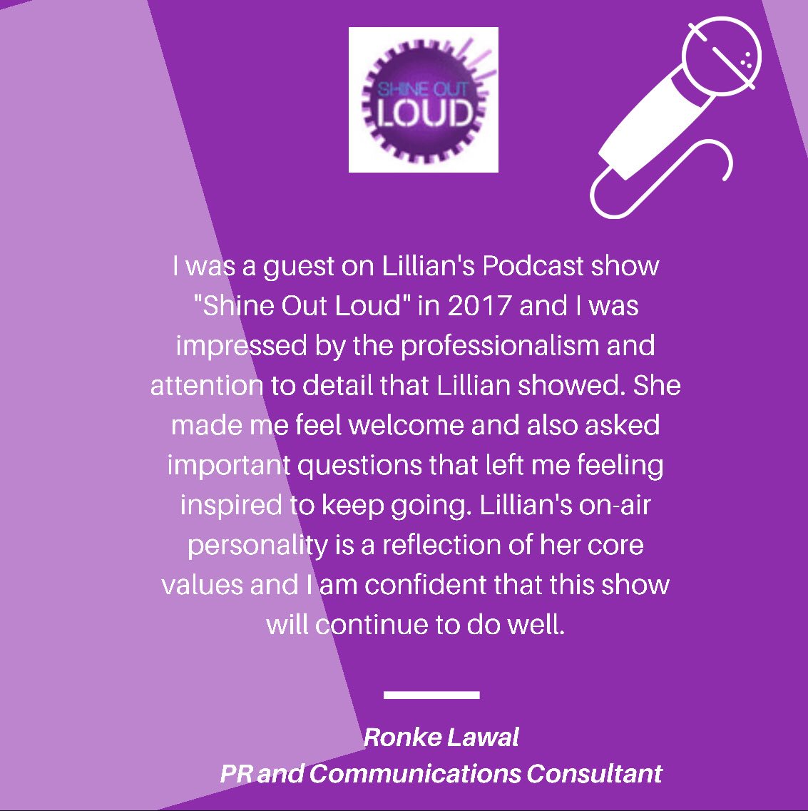 bgvfoundation's tweet photo. RT @ShineOutShow: We love hearing the wonderful words of praise from our former guests on our show who we offered the opportunity to give them a VOICE and reach out to a #global audience. #tv #podcast #business #businessowner #owner #success #blackentrep… https://t.co/cNt7SENoeI