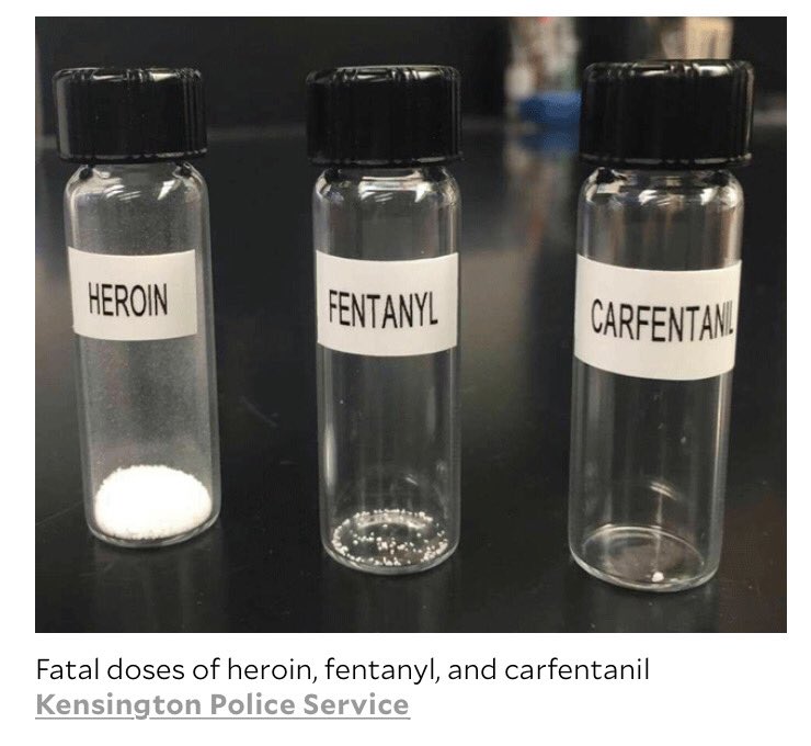 JeromeAdamsMD's tweet photo. For those that don’t understand why opioid overdoses continue to rise in some places, or why it’s so VERY important more people carry #naloxone, here’s some visual #WednesdayWisdom for you.  One picture can equate to 1000 words.  Or a thousand overdoses...  😳👇🏽 https://t.co/OJY52UORv7