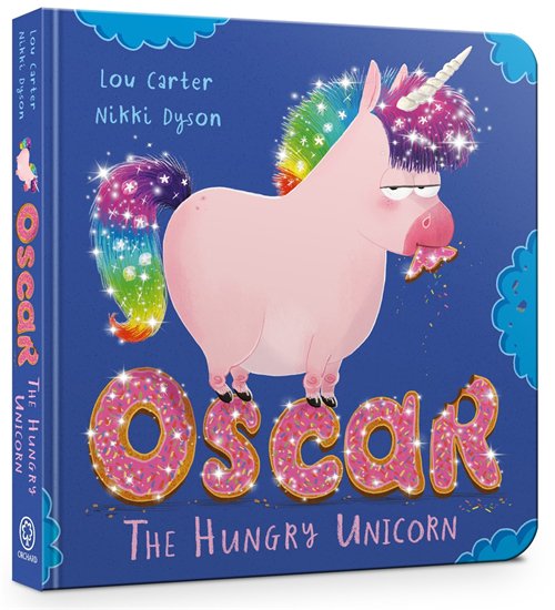 Oscar the Hungry Unicorn is now available as a cased board book! With a SUPER SPARKLY GLITTER cover, it’s the perfect present for little unicorn-lovers everywhere – we dare you to resist! @LouCarter240 and <a href="/DoodleDyson/">Nikki Dyson</a>