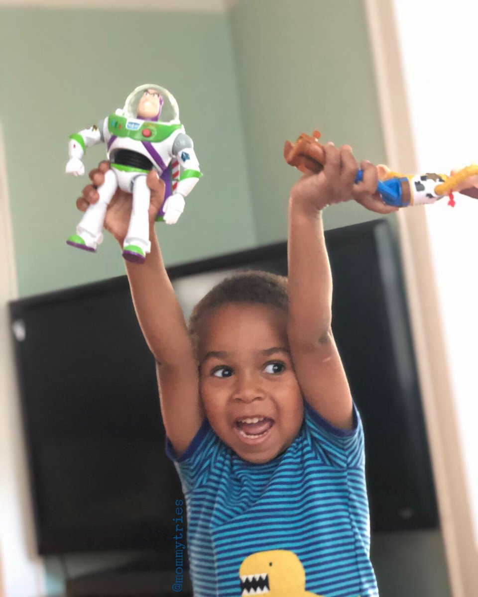 MommyTries's tweet photo. My 3 year old got a Buzz Lightyear for his birthday and now he says things like:

“Where’s my Buzz”
“I need my Buzz” 
“My Buzz is awesome” 

And I’ve never related to him more.  

#InSearchOfMomBuzz #parenting #momlife #toystory #buzzlightyear #buzz https://t.co/UYcikOuPTK