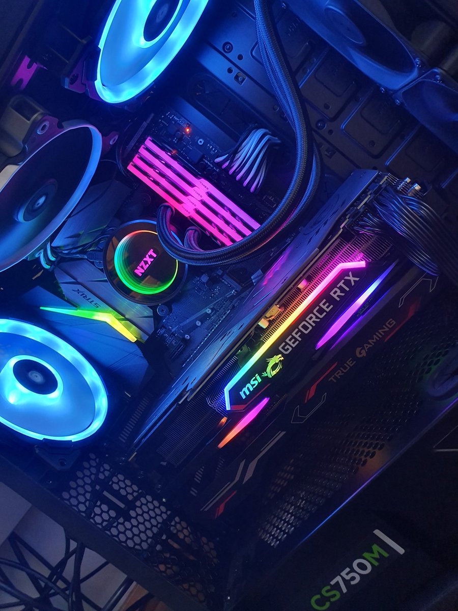 SDxn_'s tweet photo. Finally completed my build! Really happy with the outcome! @NZXT @gskillgaming @msitweets @ASUS https://t.co/9FbELlC97e