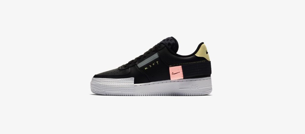 snkreu's tweet photo. Nike Air Force 1 Type – Black https://t.co/K2r1FOz1KN https://t.co/Ga3LDazHBY