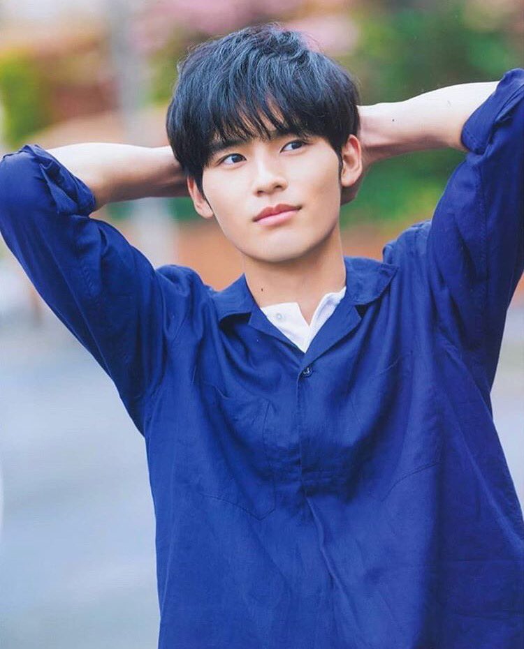 CM NOW BOYS vol.9より。 #岡田健史