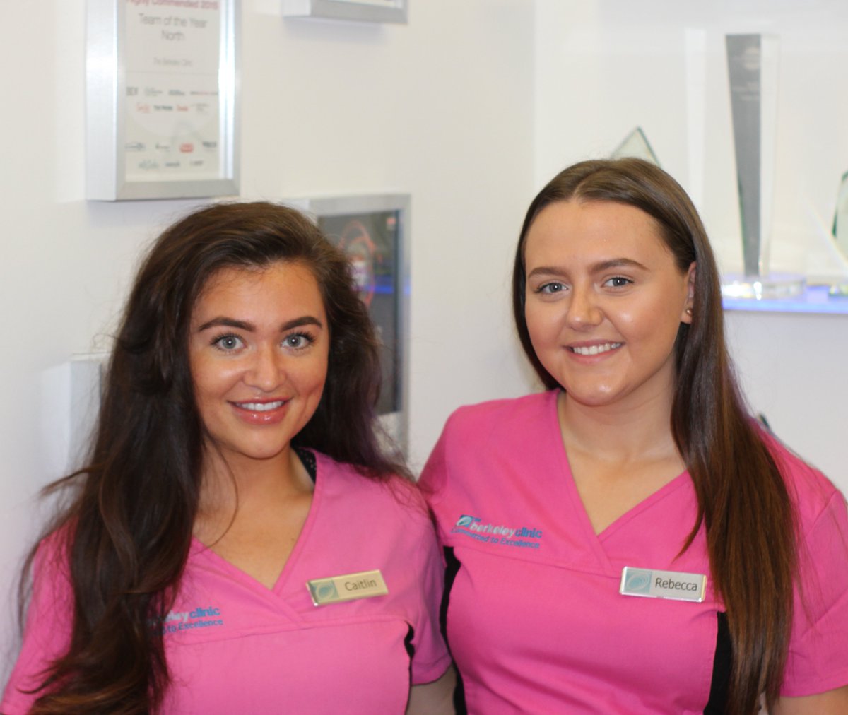 A massive congrats to Caitlin &amp; Rebecca who passed their dental nursing exam and are now fully qualified dental nurses! Well done girls, hard work pays off!  🎉🎉🎉🎉 #berkeleyclinic #congrats #dentistry #dentalnurse #dental